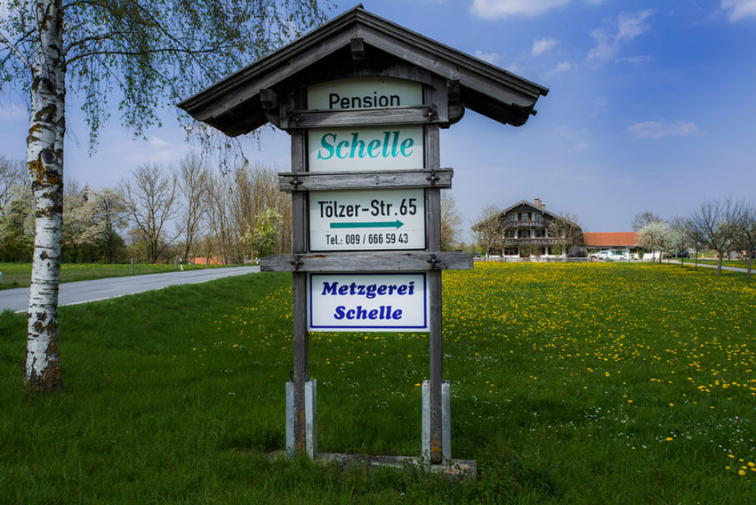 PensionSchelle Einfahrt